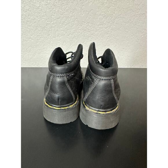 Dr. Martens 9763 Made In England Black Leather Chunky Work Boot Men 6 Grunge Y2K main image 7